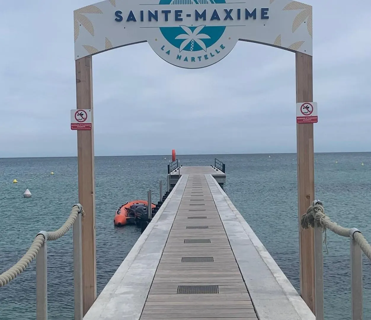 Rêve d'Azur plage à pied Sainte-Maxime 0*,